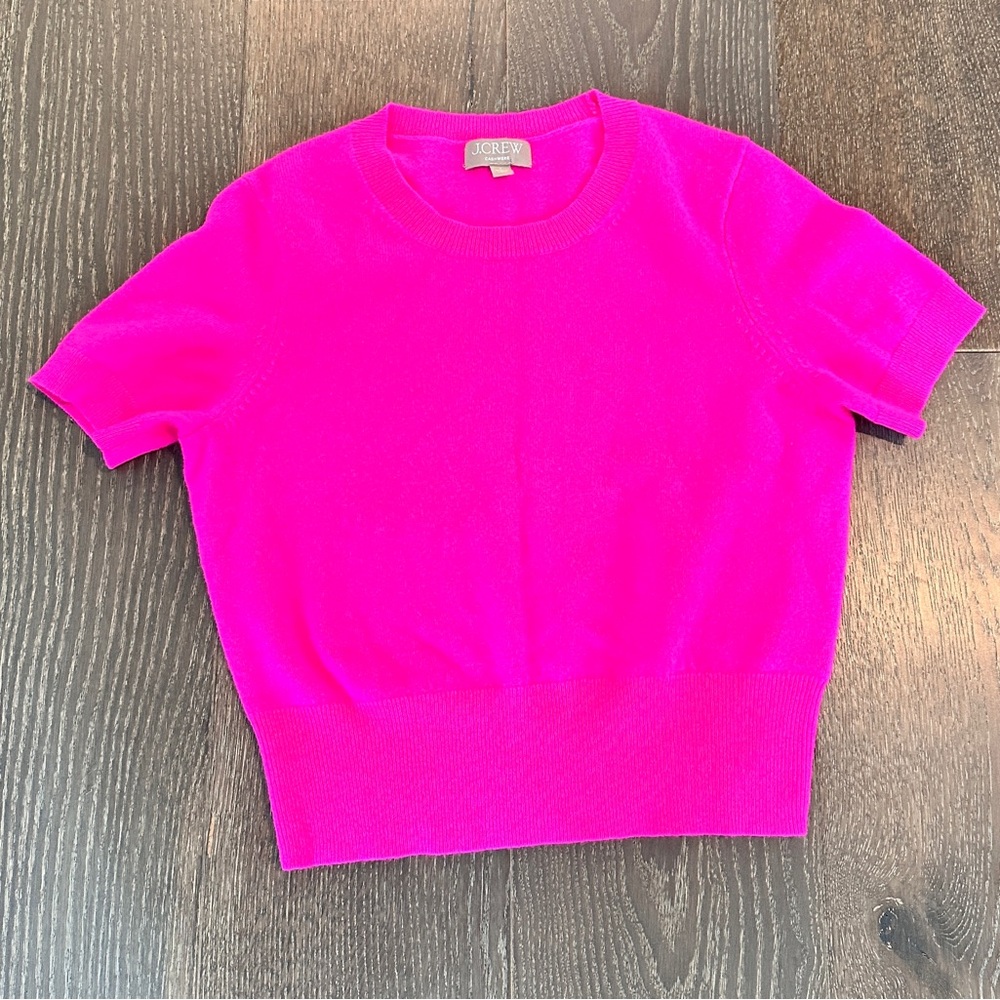 J.Crew cashmere shrunken Sweater